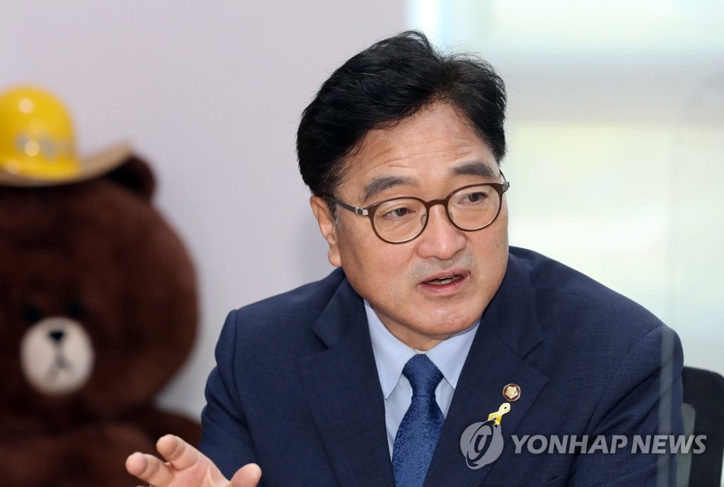 Five-term lawmaker Woo Won-Shik picked as National Assembly speaker candidate 관련사진 1 보기