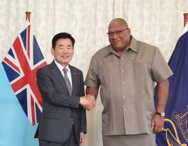 Speaker successfully promotes Busan&rsquo;s bid to host World Expo 2030 in Fiji and New Zealand