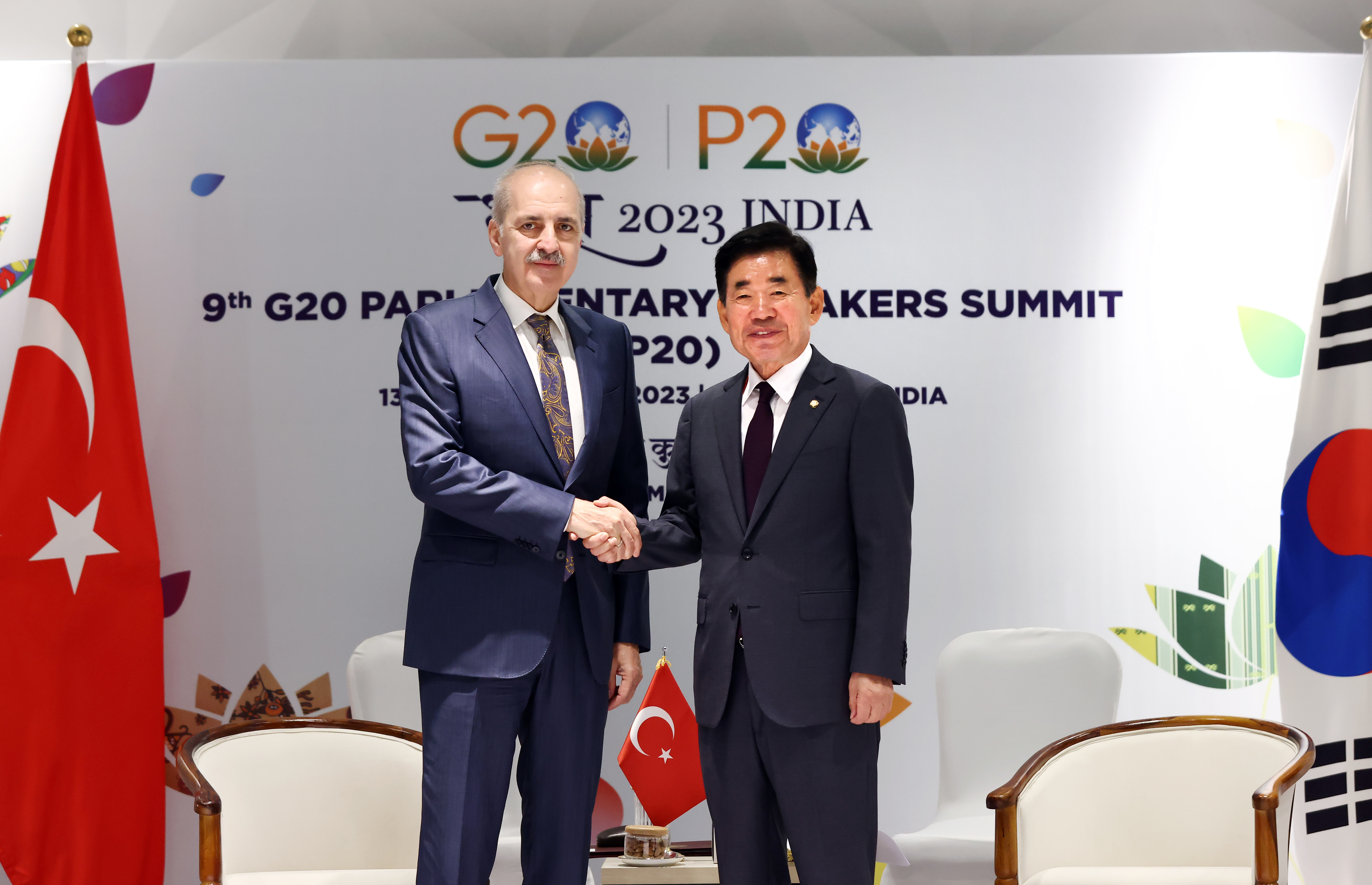 Speaker Kim Jin-pyo addresses G20 Parliamentary Speakers&rsquo; Summit and holds bilateral talks with Speakers of T&uuml;rkiye, UAE and the United Kingdom