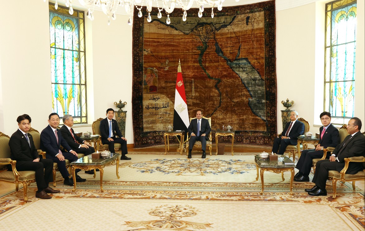 Speaker Kim Jin-pyo holds meetings with Egyptian President and Speakers of Parliament 관련사진 2 보기