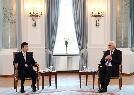 [Trip to Germany] Speaker talks with Federal President