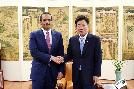 Speaker Kim meets with Qatar’s Deputy Prime Minister  and Minister of Foreign Affairs Al-Thani