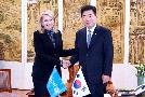 Speaker Kim meets with Unicef’s Executive Director