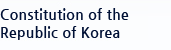 Constitution of the Republic of Korea
