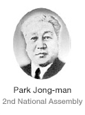 Park Jong-man 2nd National Assembly