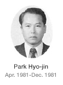 Park Hyo-jin Apr. 1981-Dec. 1981